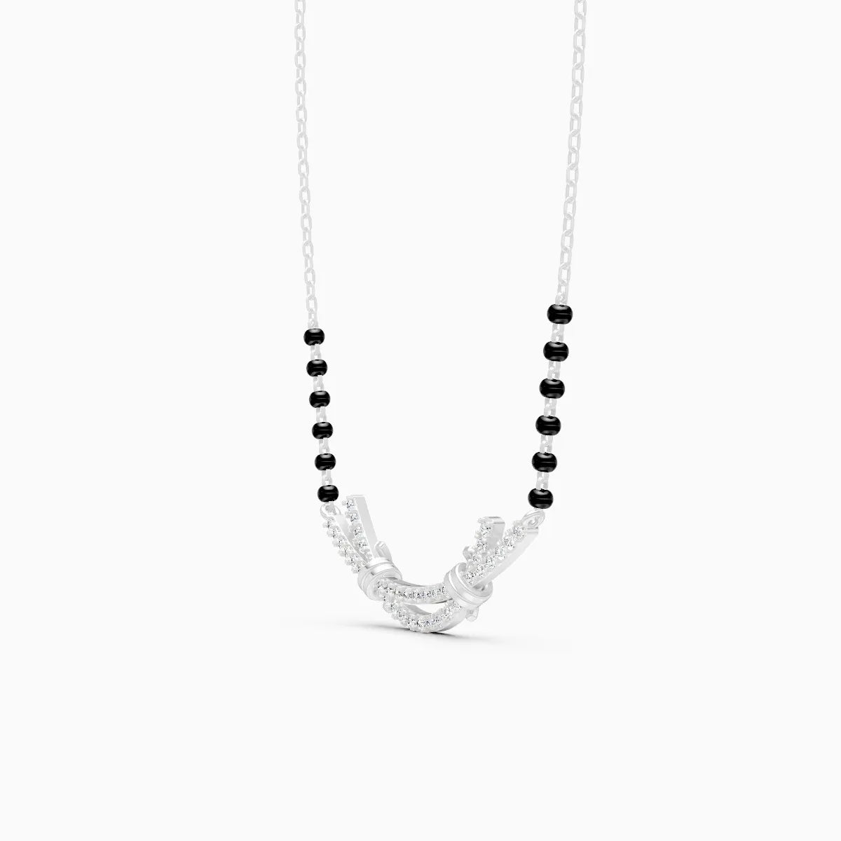 Whisper Knot Lab Grown Diamond Mangalsutra