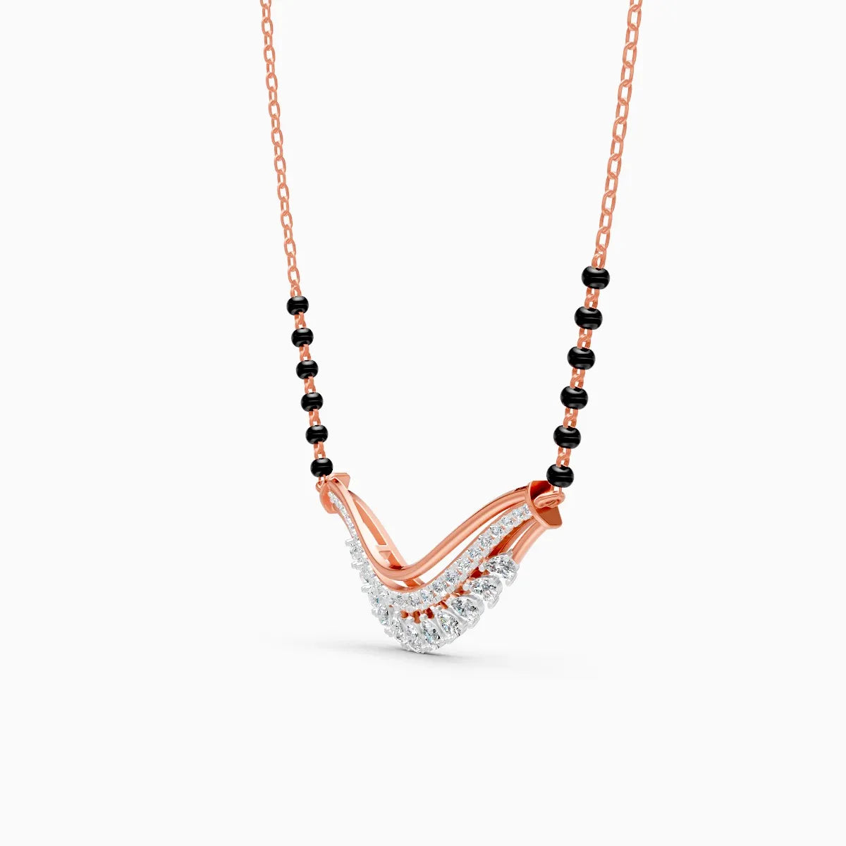 VeraCurve Lab Grown Diamond Mangalsutra