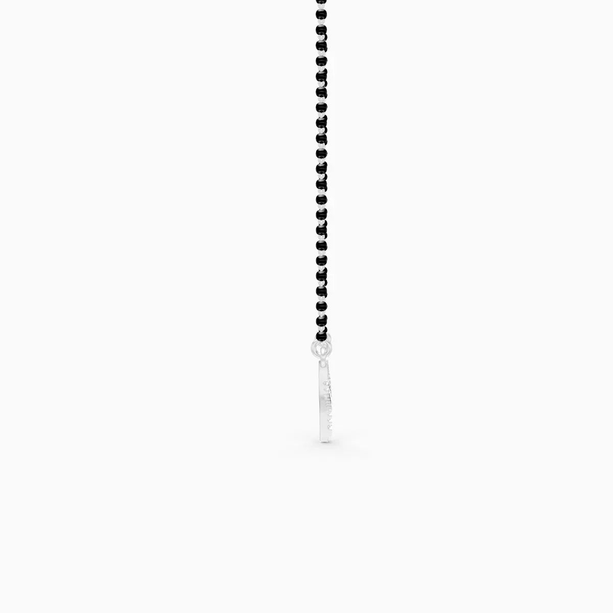 Elegant V Shape Curve Diamond Mangalsutra