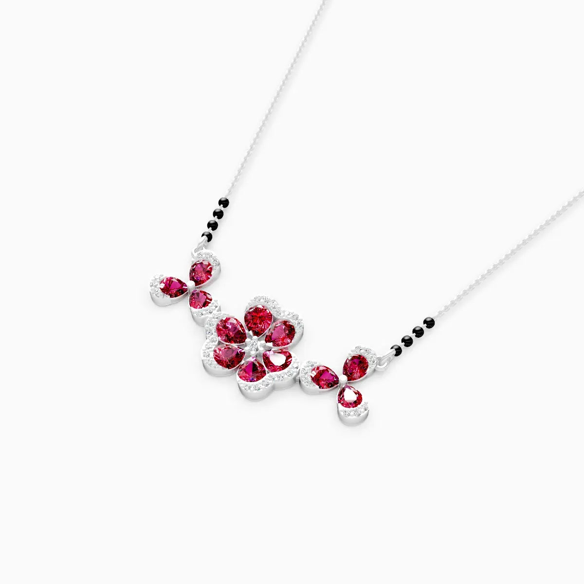 Floral Cluster Mangalsutra