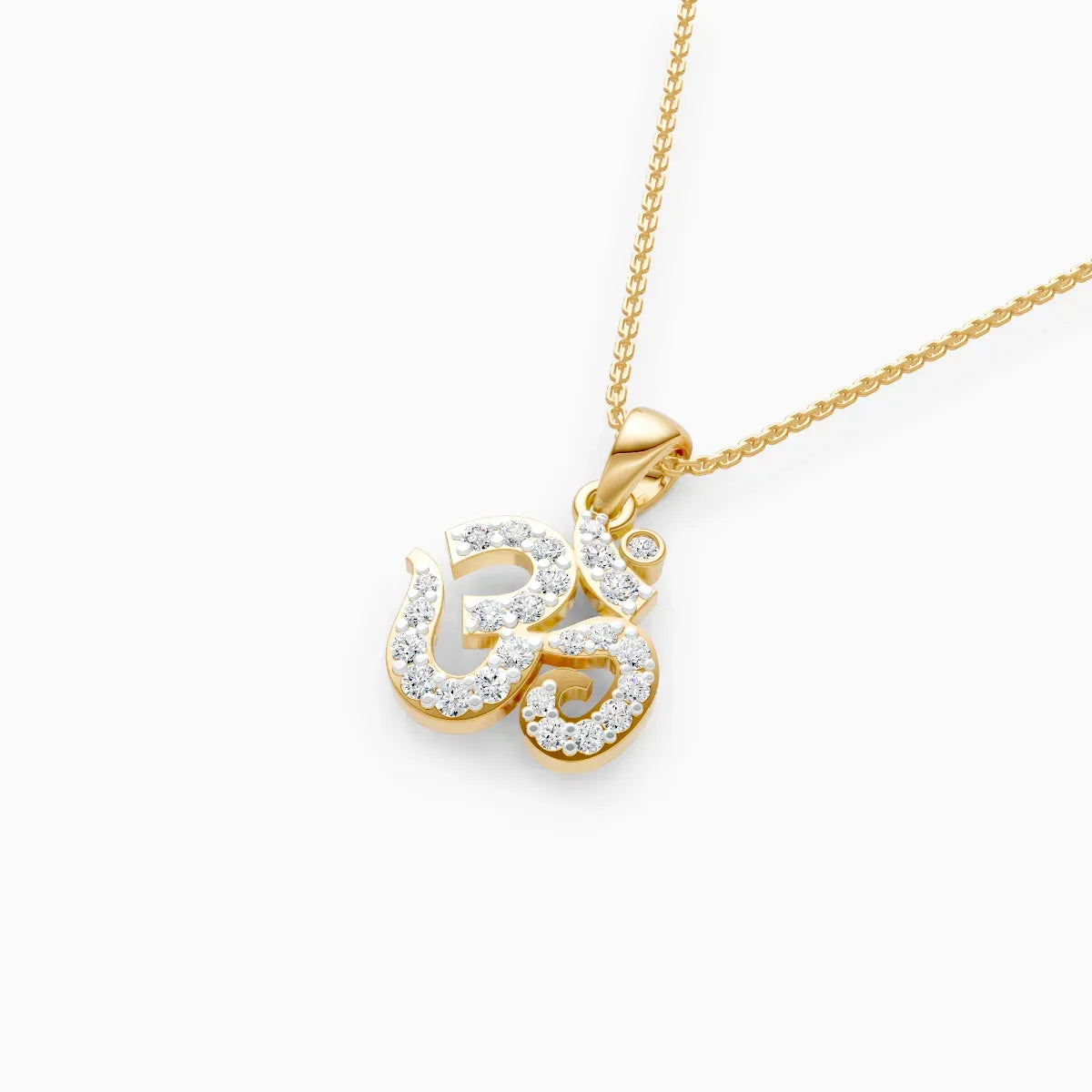 The Om Lab Grown Diamond Pendant