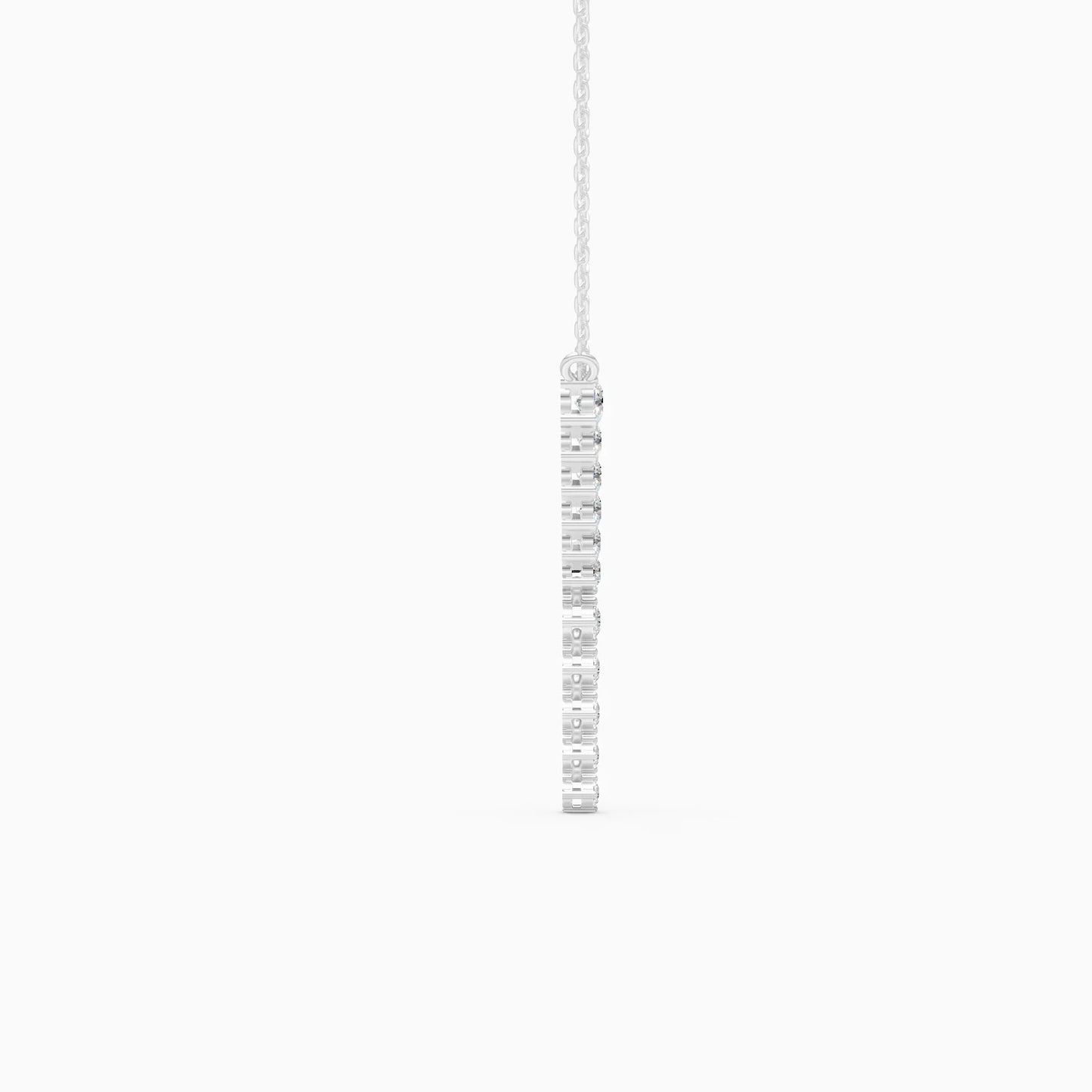 Aurora Line Lab Grown Diamond Necklace