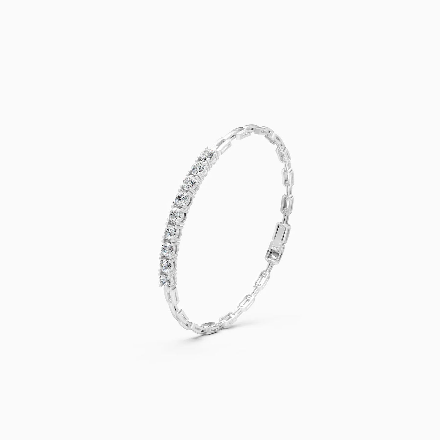 Minimal Luxe Lab Grown Diamond Bracelet