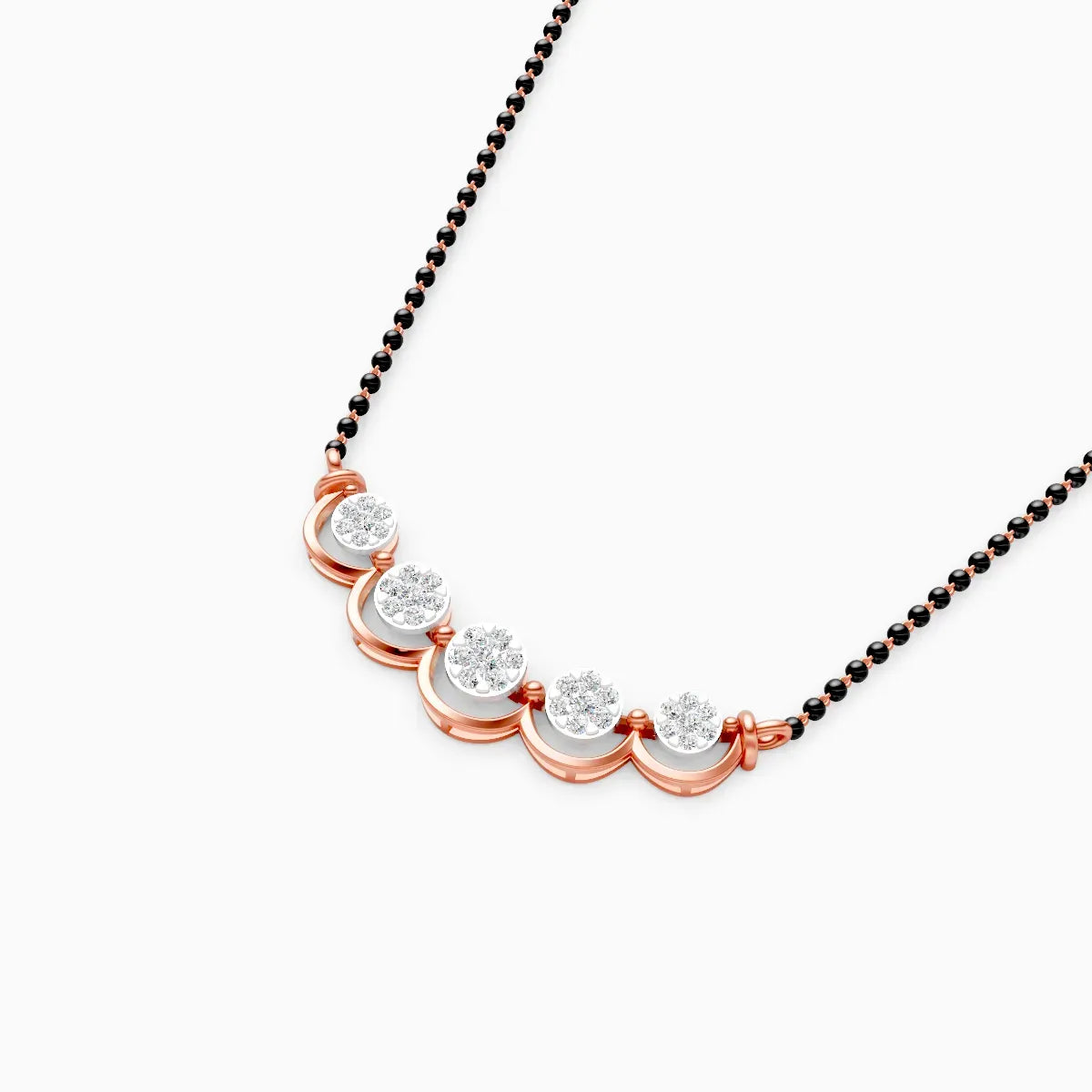 Five Round Cluster Timeless Mangalsutra