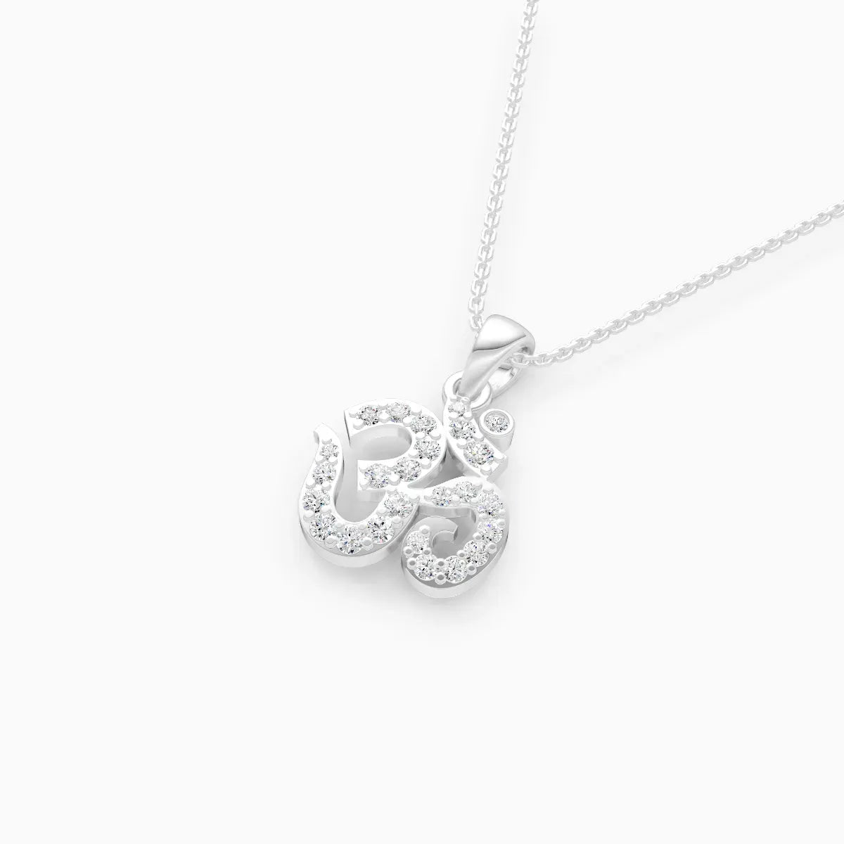 The Om Lab Grown Diamond Pendant