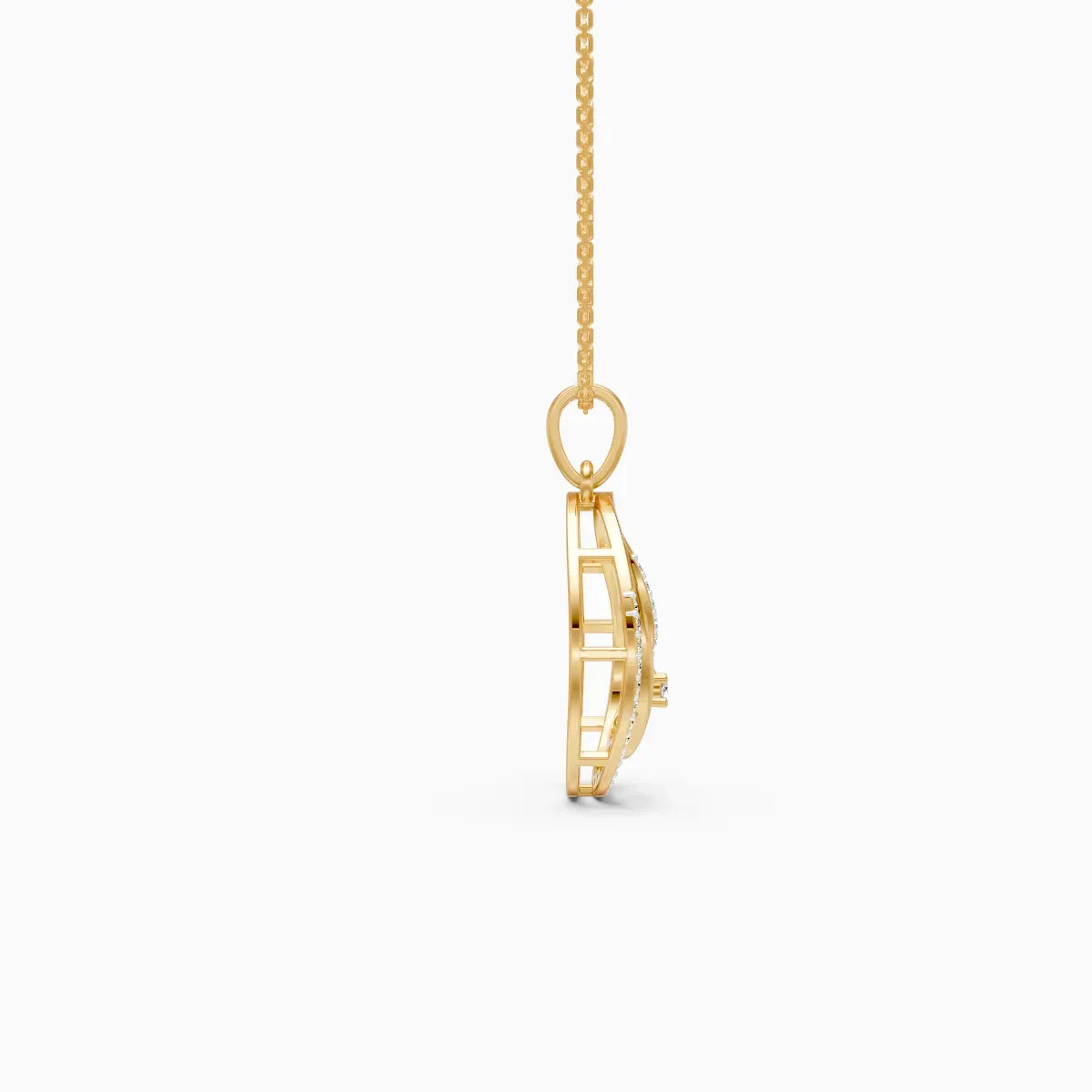 Elegant Stylish Lab Grown Diamond Pendant