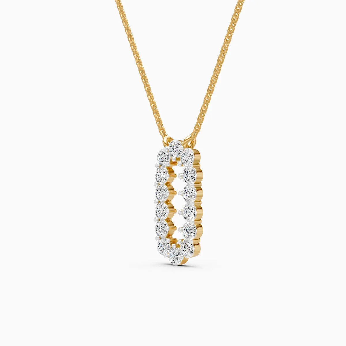 Glow Frame Lab Grown Diamond Pendant