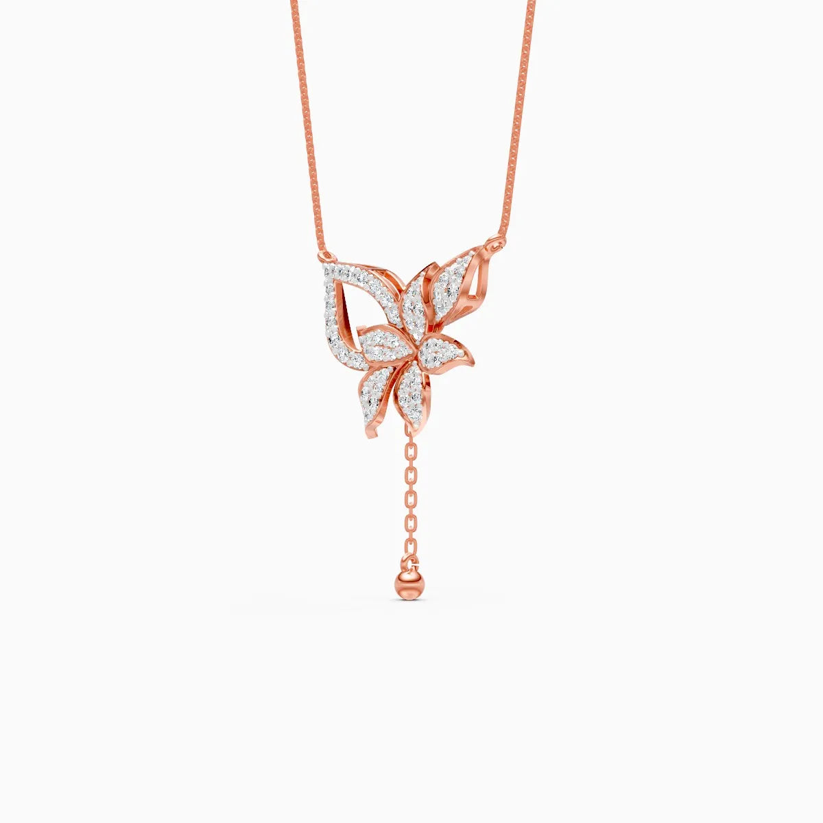 Petal Grace Lab Grown Diamond Pendant