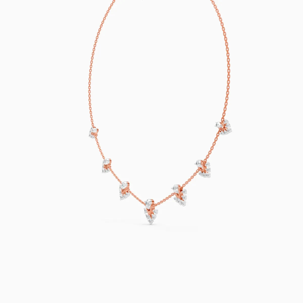 Glint Edge Lab Grown Diamond Necklace