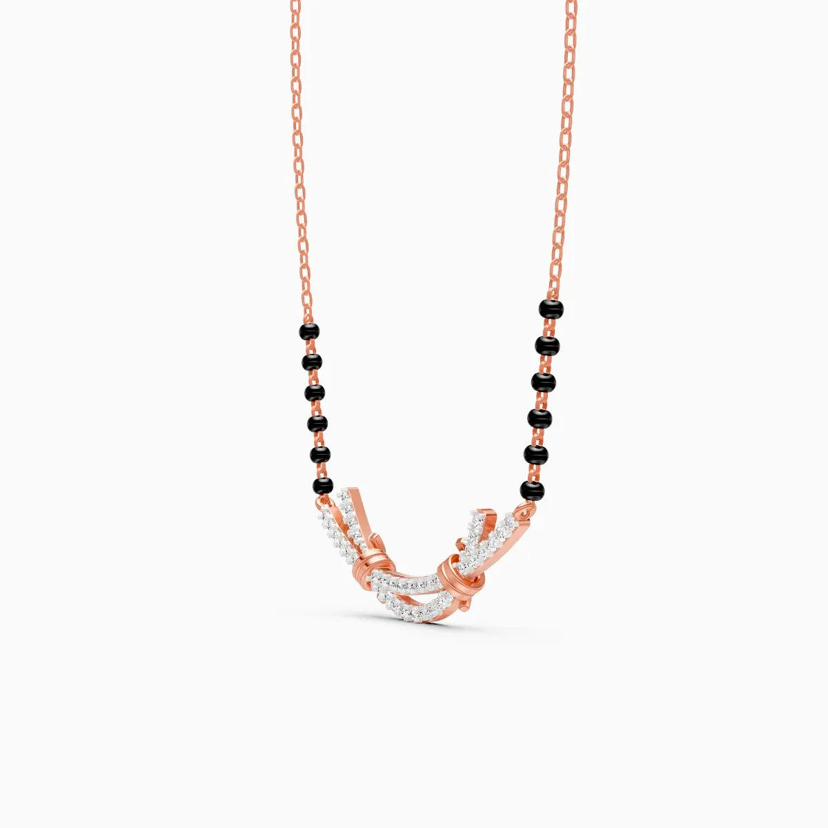 Whisper Knot Lab Grown Diamond Mangalsutra