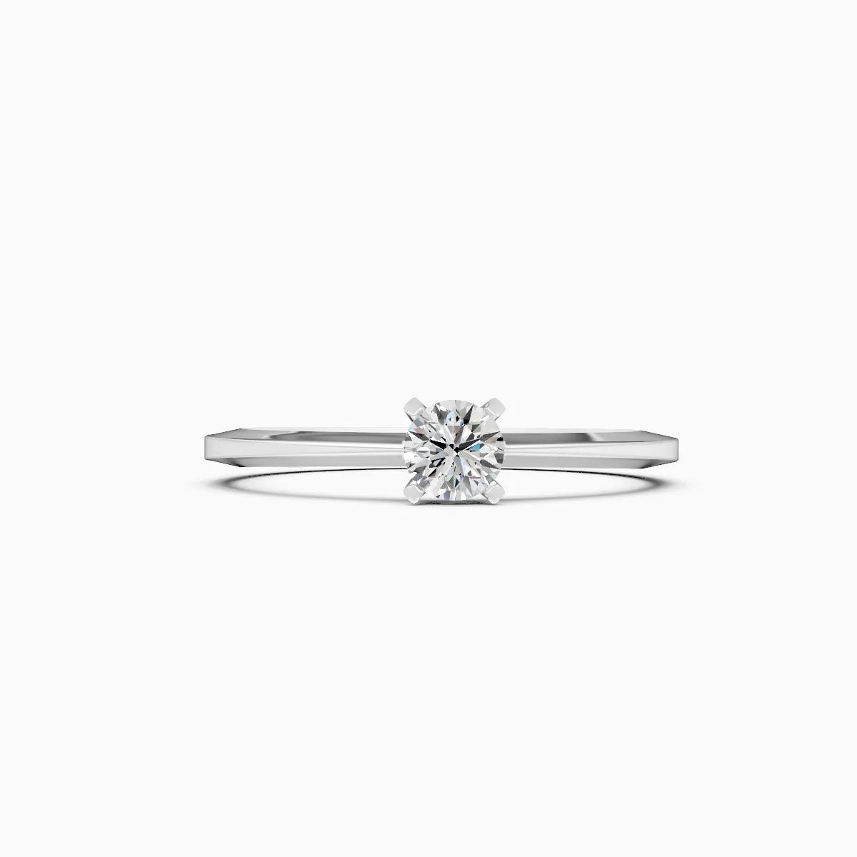 Classic Round Solitaire Ring