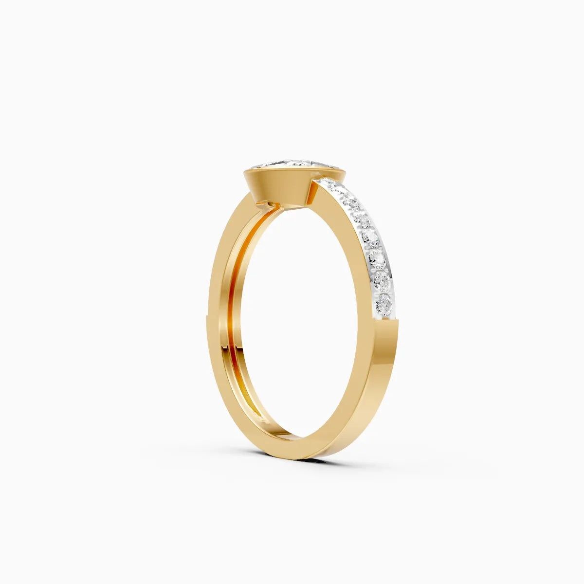 Blossom Glow Diamond Ring in Rose Gold