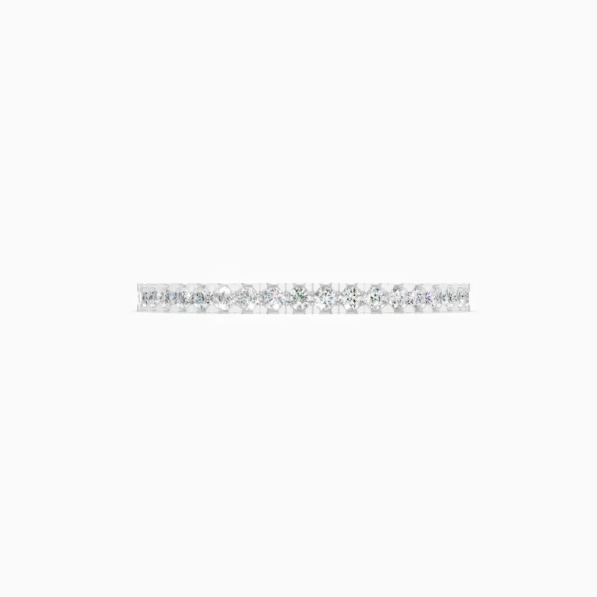 Dainty Diamond Row Band Ring