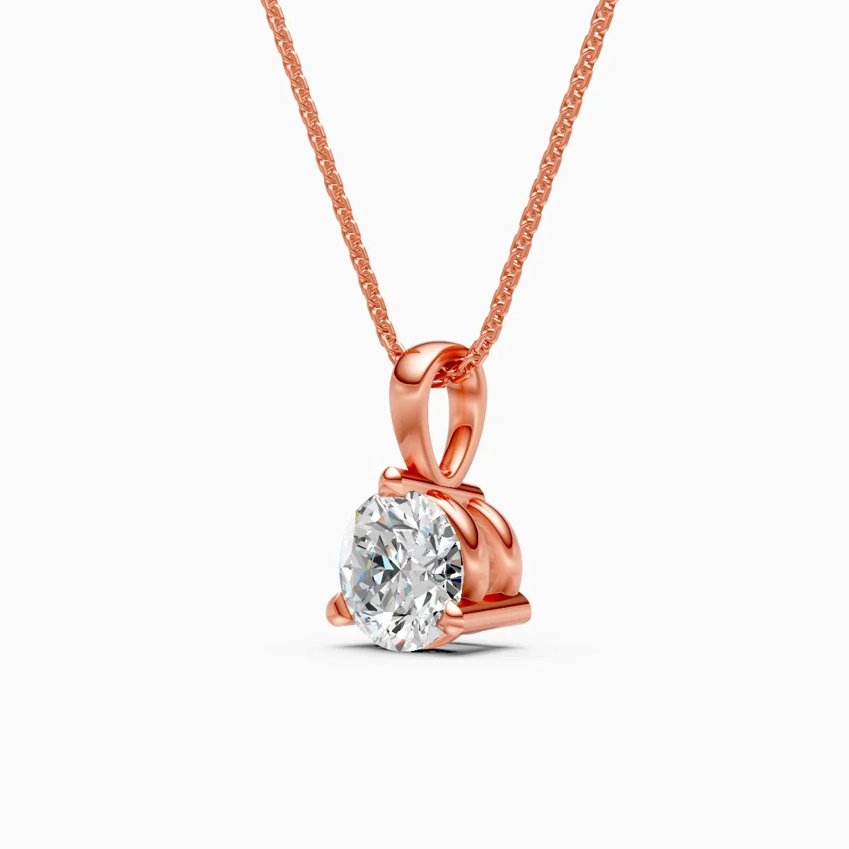 Pure Glow Solitaire Pendant