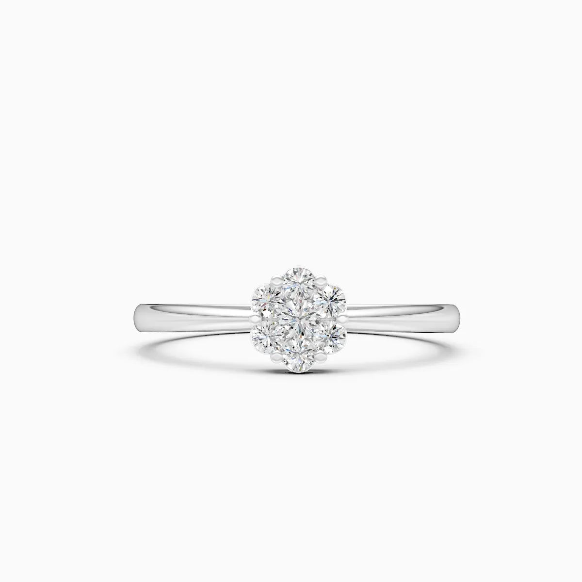 Floral Cluster Ring