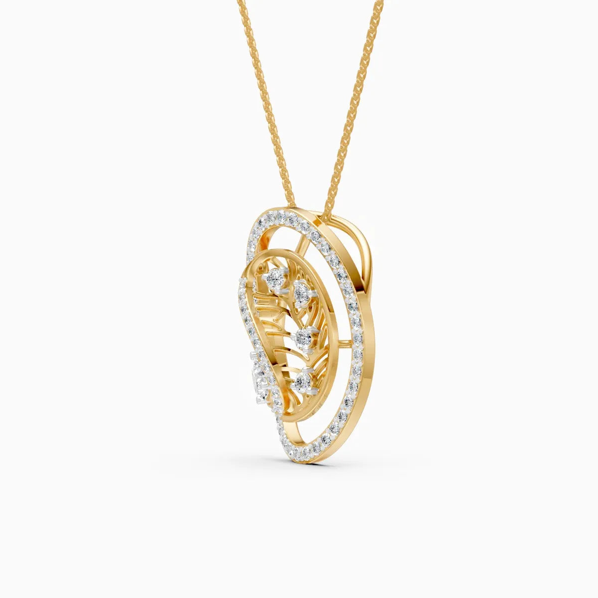 Eternal Swirl Lab Grown Diamond Necklace Set