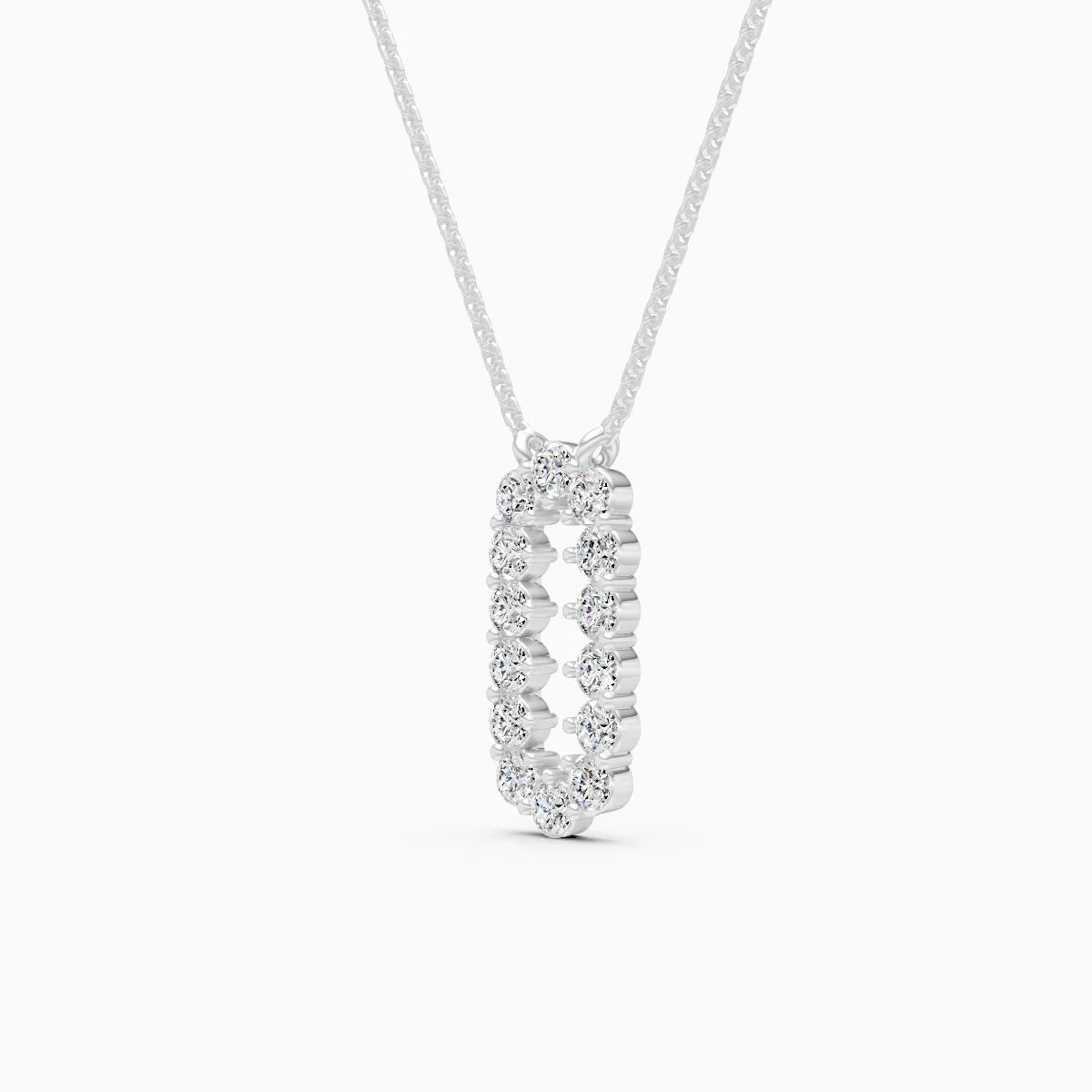 Glow Frame Lab Grown Diamond Pendant