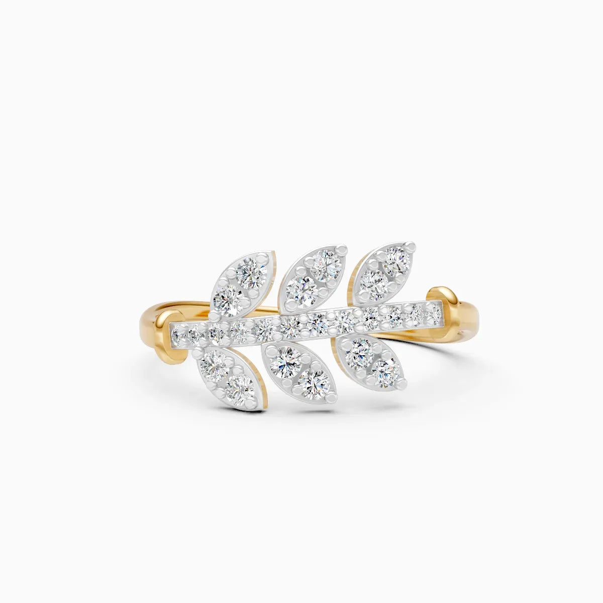 Leaf Cluster Ring