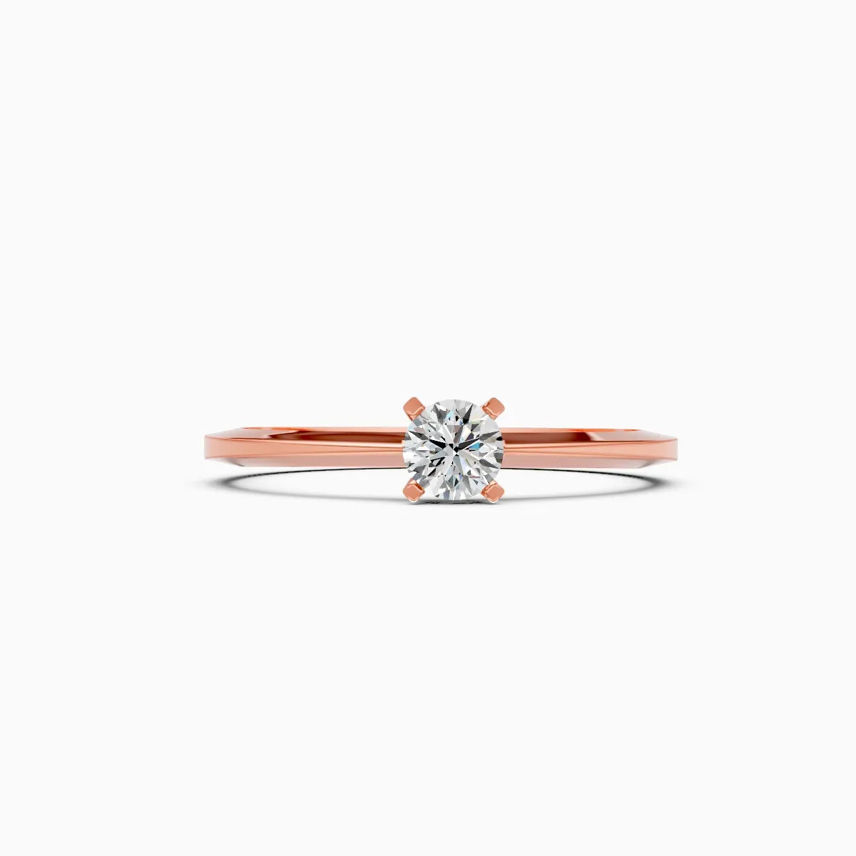 Classic Round Solitaire Ring