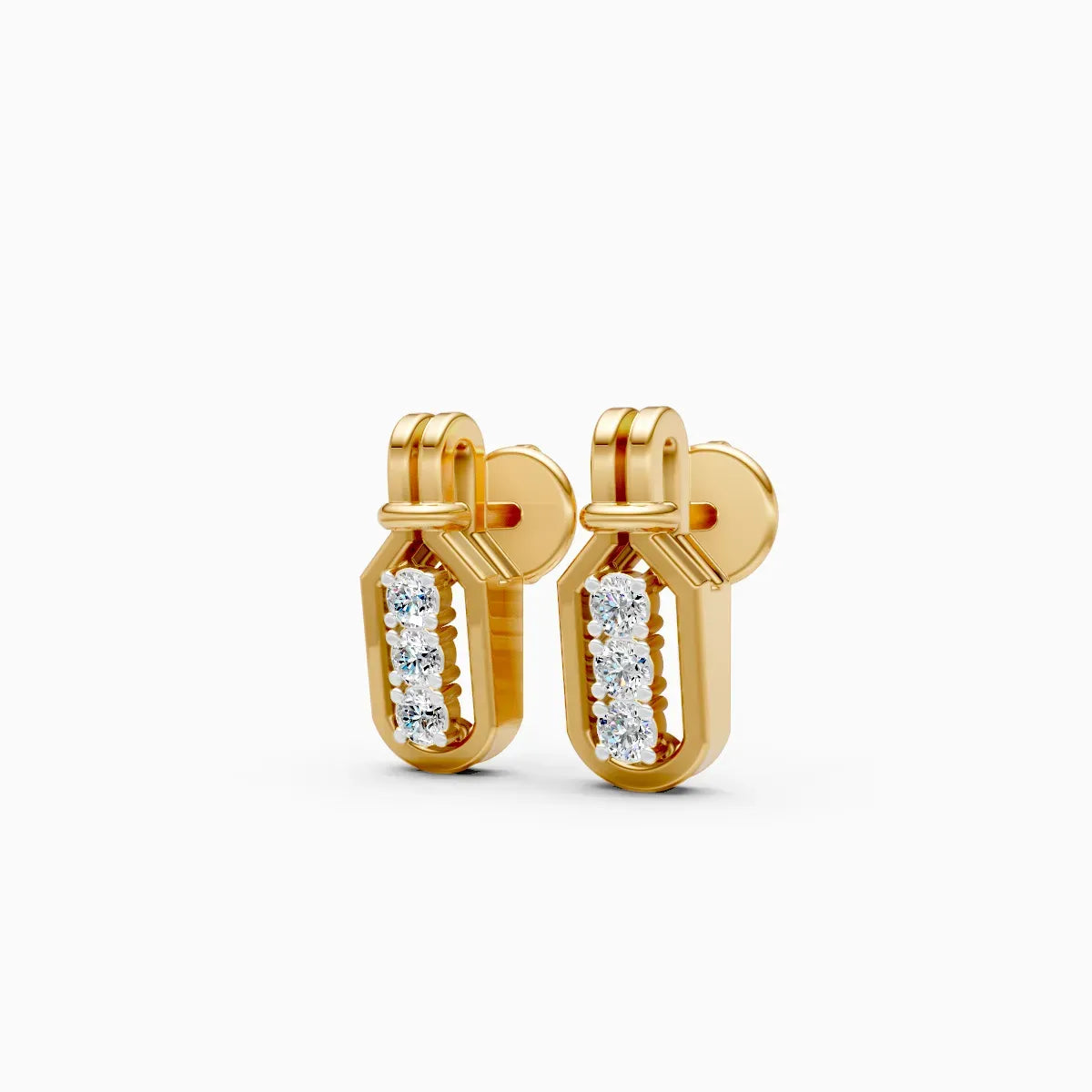 Vertical Row Earring