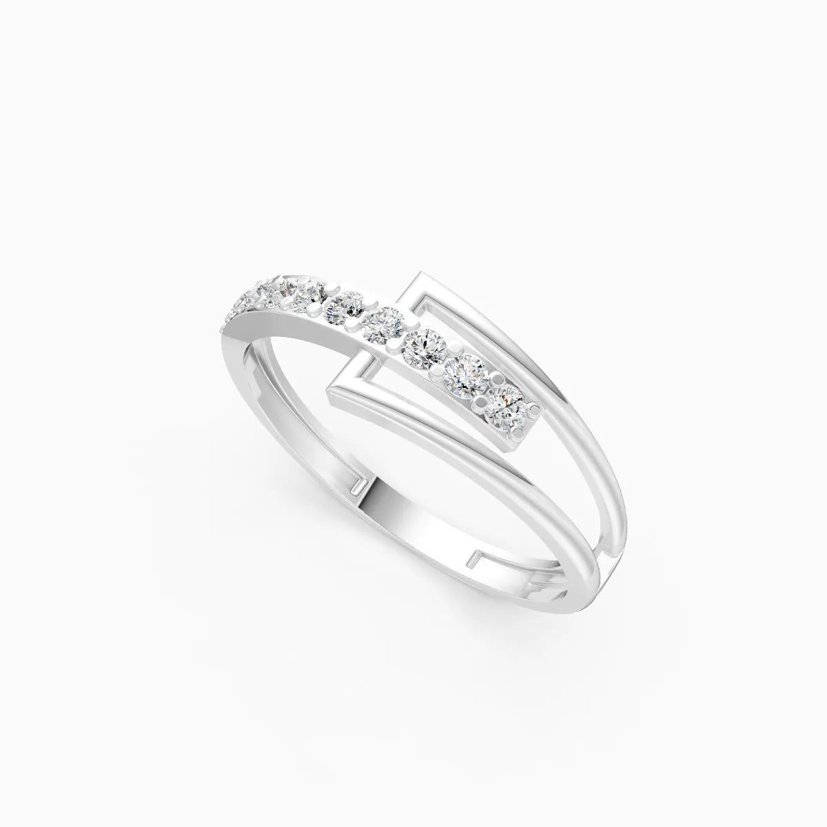 Round Bar Crossover Ring