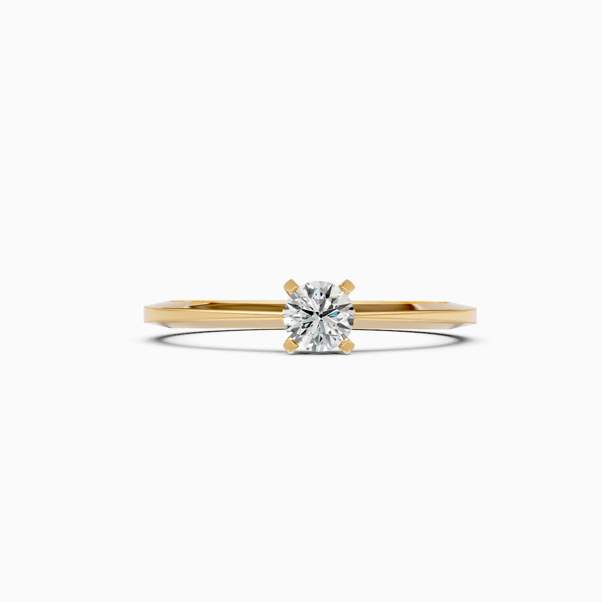 Classic Round Solitaire Ring