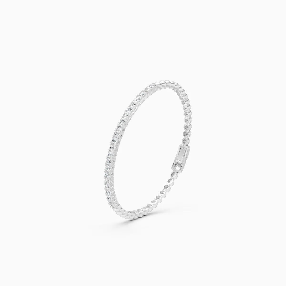 Luxury Slim Design Lab Grown Diamond Tennis Bracelet