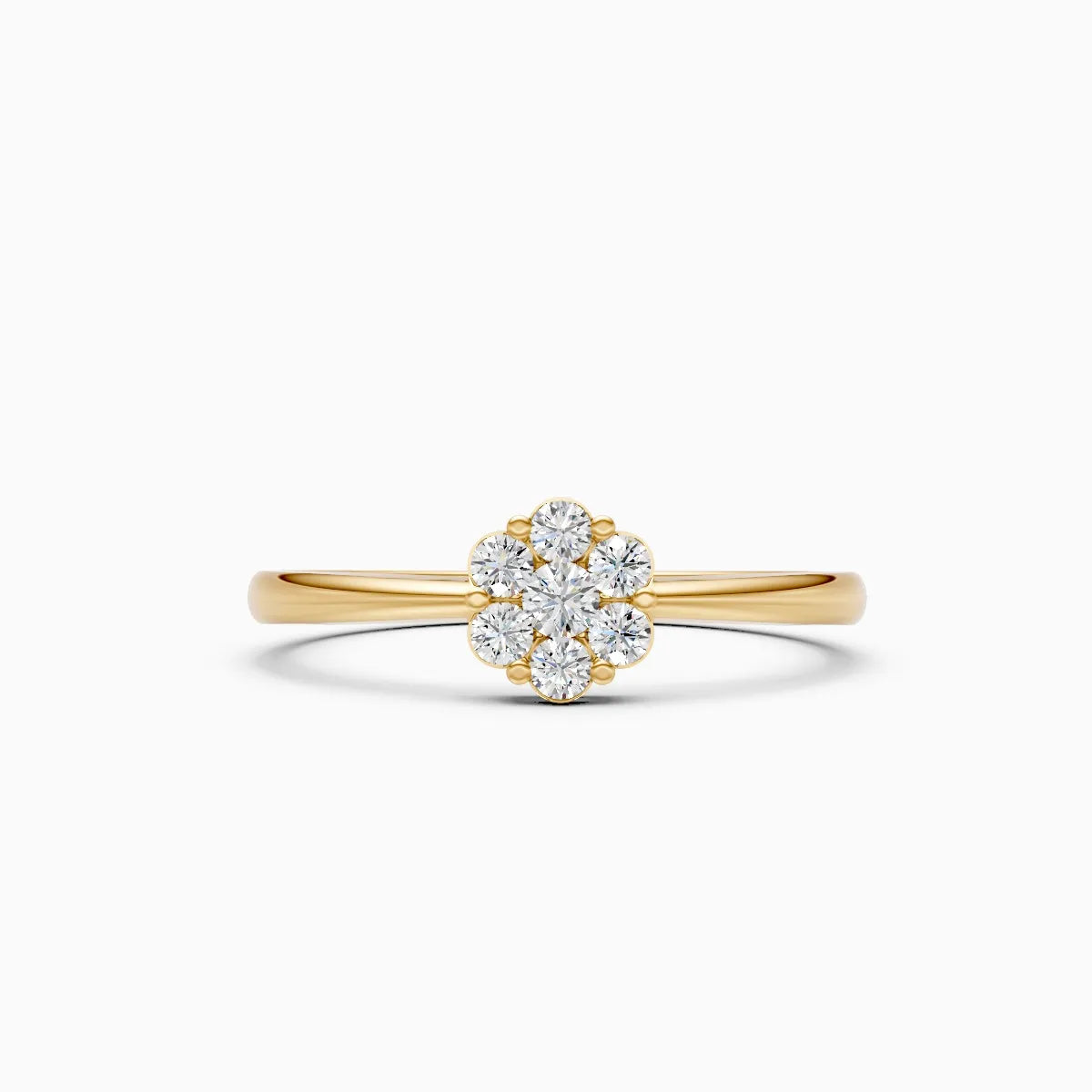 Floral Cluster Ring