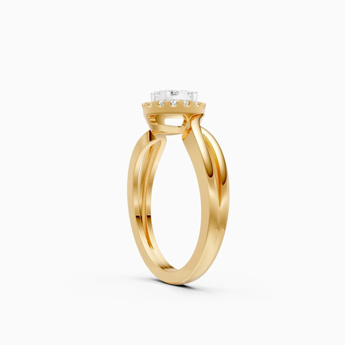 Eternal Twisted Lab Grown Diamond Ring