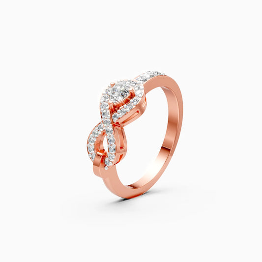 Infinity Diamond Ring for Women