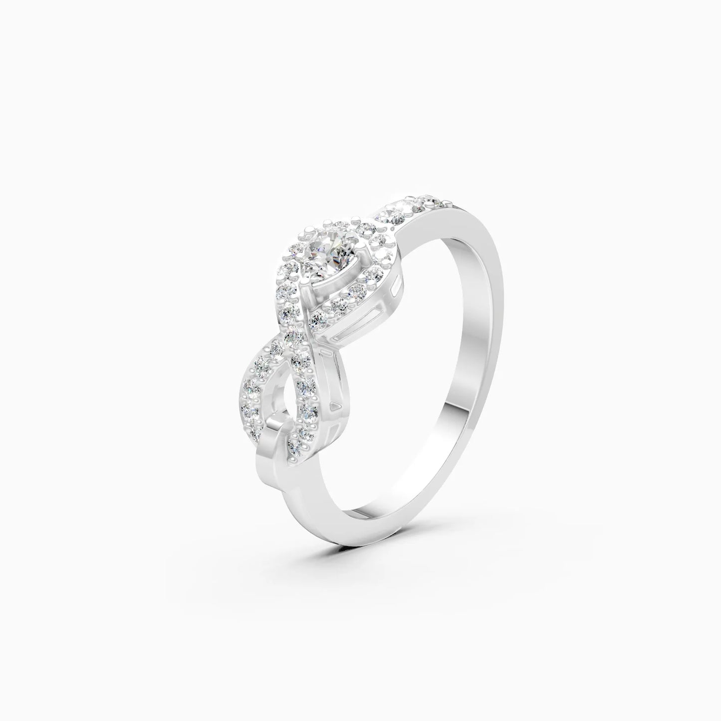 Infinity Diamond Ring for Women
