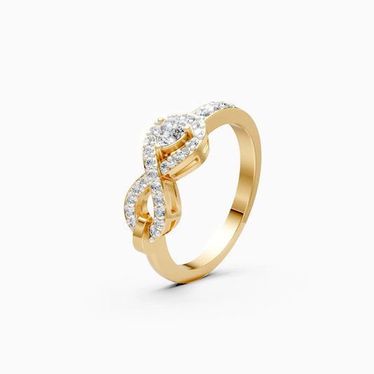 Infinity Diamond Ring for Women