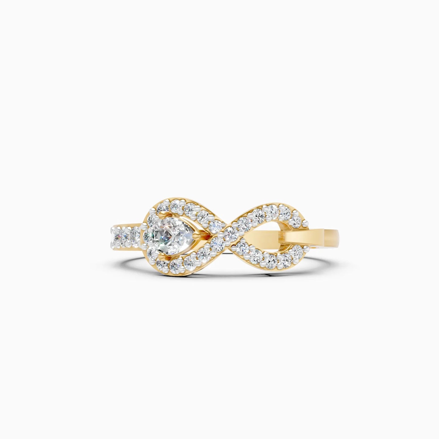 Infinity Diamond Ring for Women