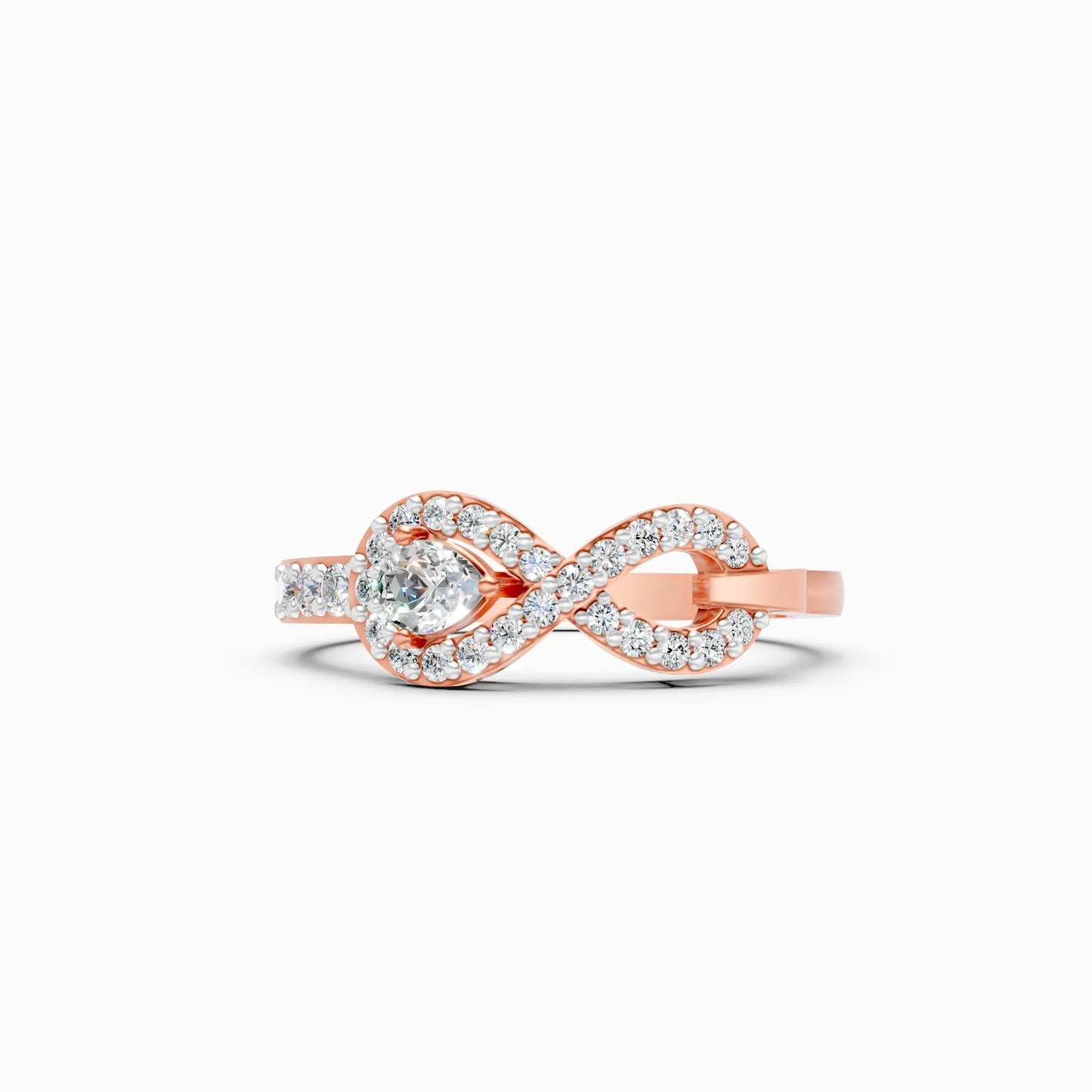 Infinity Diamond Ring for Women