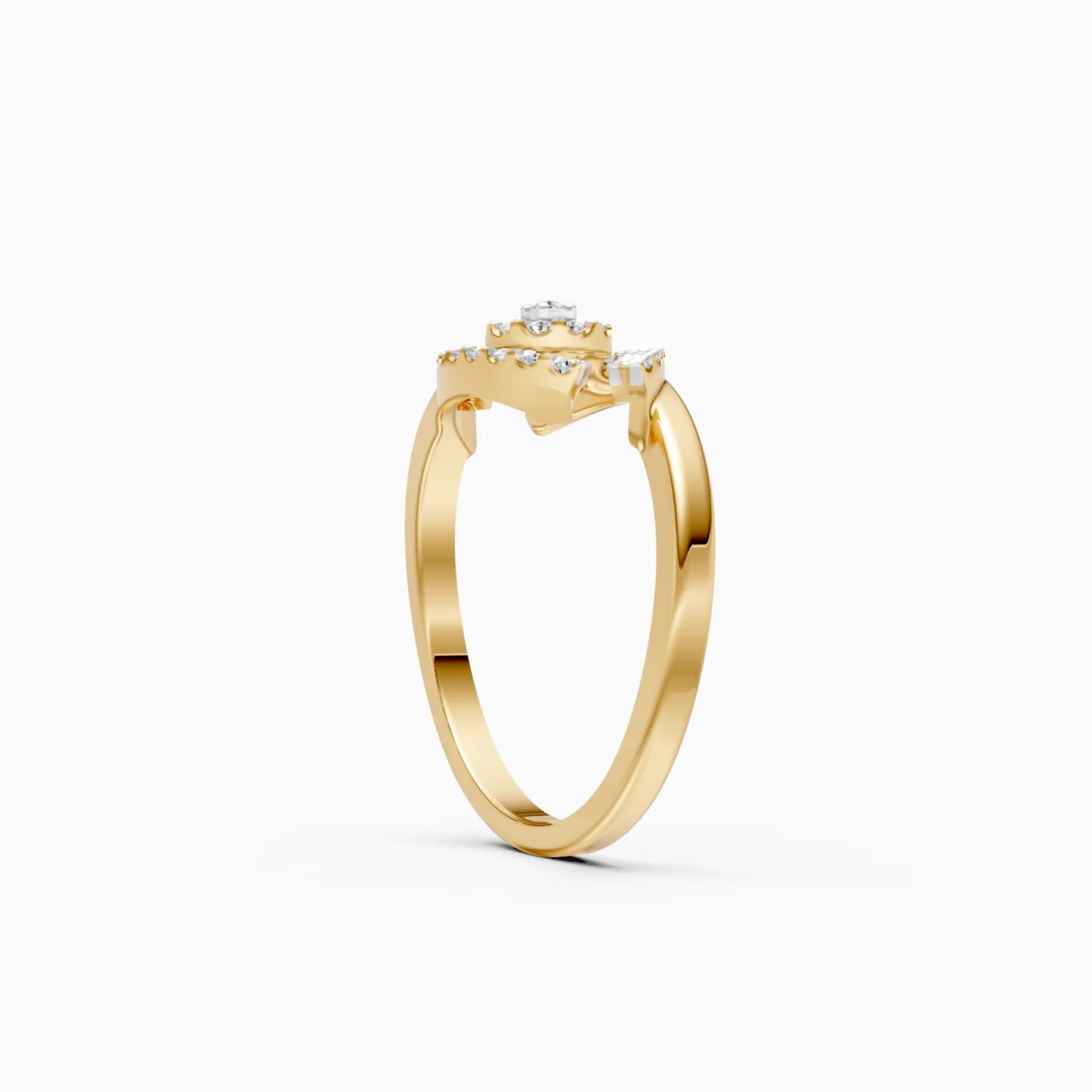 Celestial Evil Eye Diamond Ring