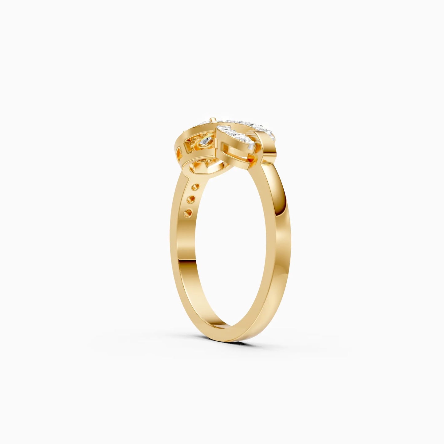 Infinity Diamond Ring for Women