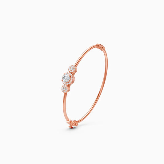 Minimalist Grace Solitaire Bar Diamond Bracelet