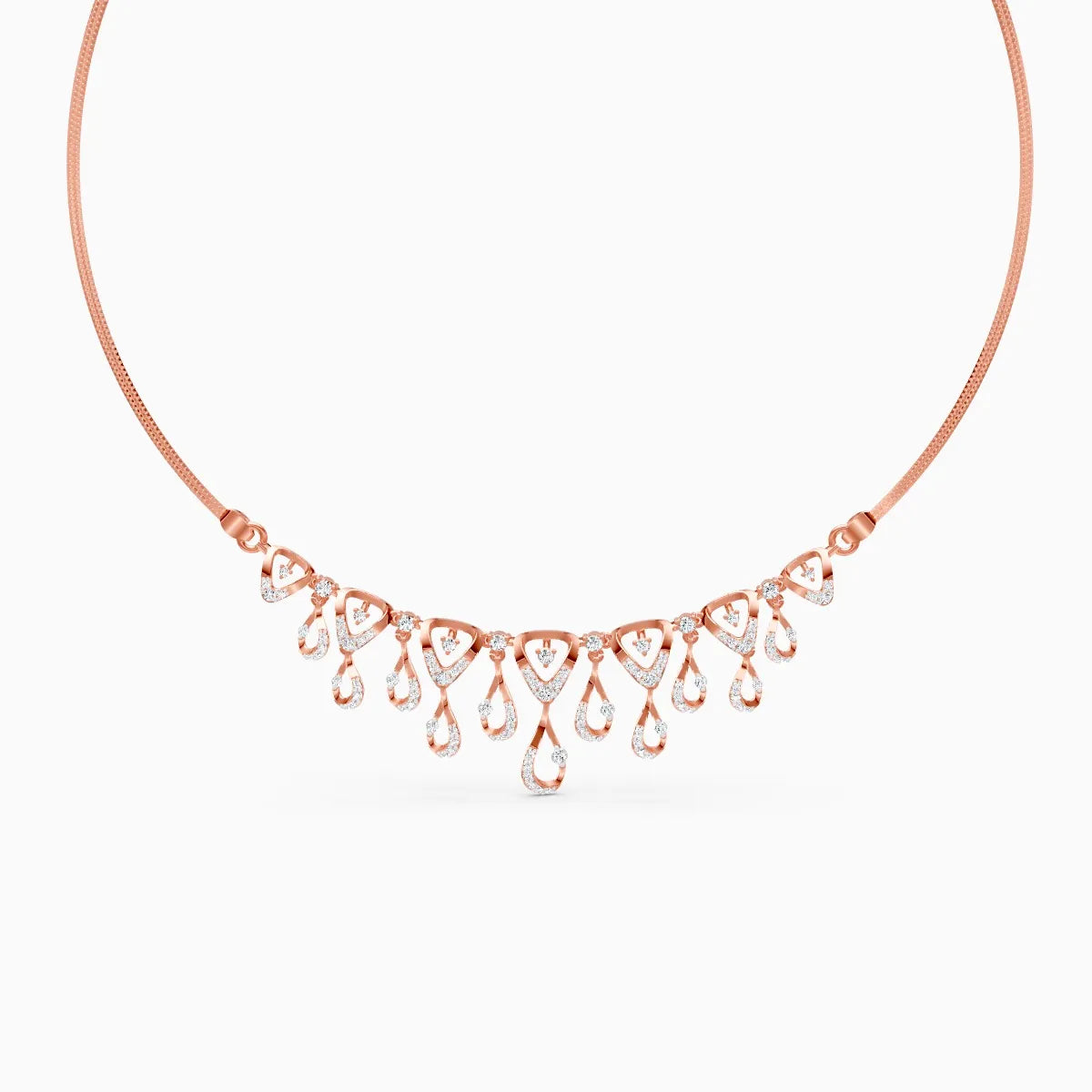 Dewline Lab Grown Diamond Necklace