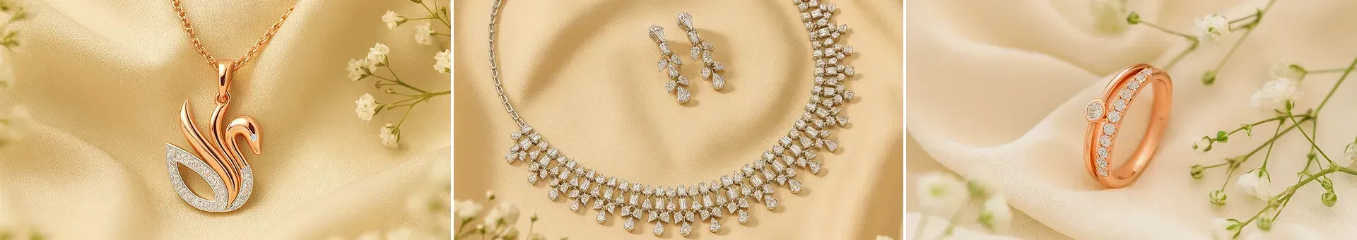 Lab Grown Diamond Festive Necklaces and Pendants