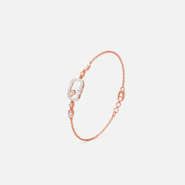 Minimal Radiant Charm Designer Bracelet