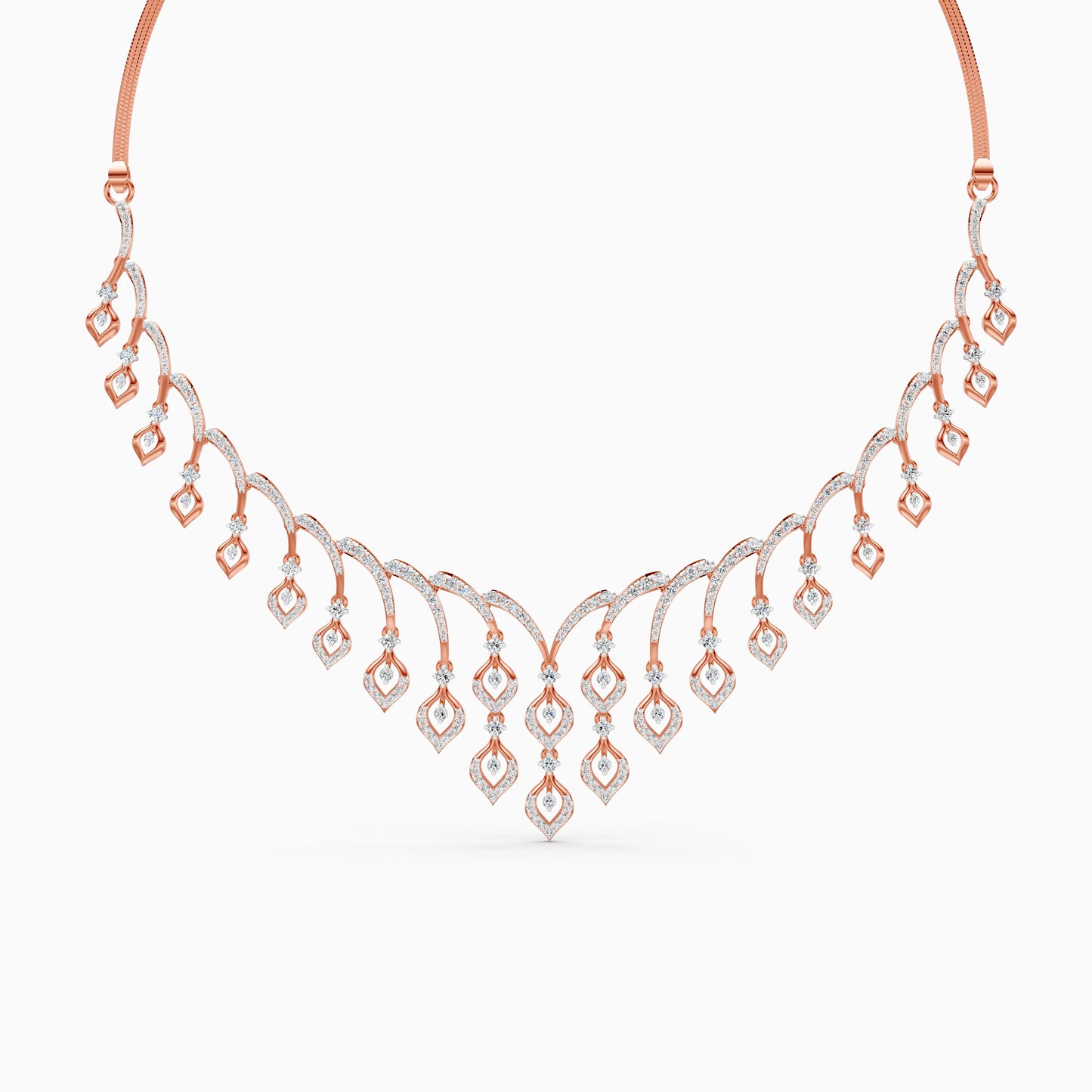 Royal Rhythm Lab Grown Diamond Necklace