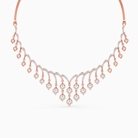 Royal Rhythm Lab Grown Diamond Necklace