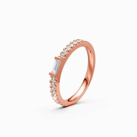 Baguette Bliss Lab Grown Diamond Ring