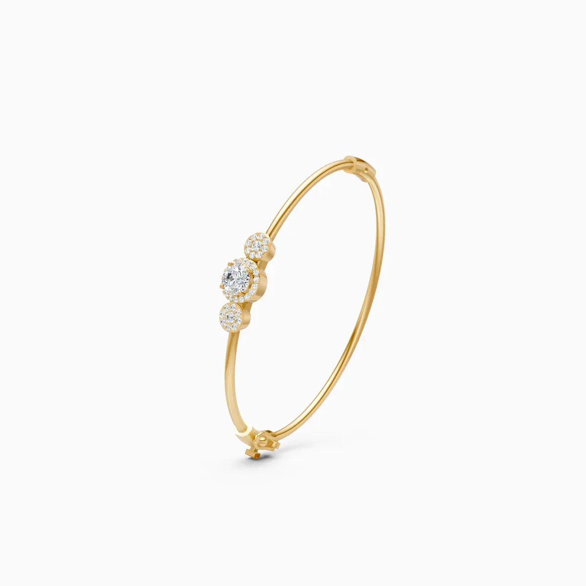 Minimalist Grace Solitaire Bar Diamond Bracelet