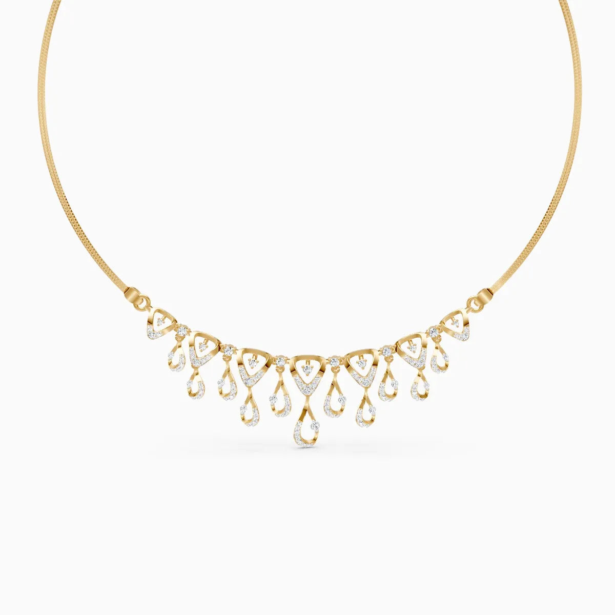 Dewline Lab Grown Diamond Necklace