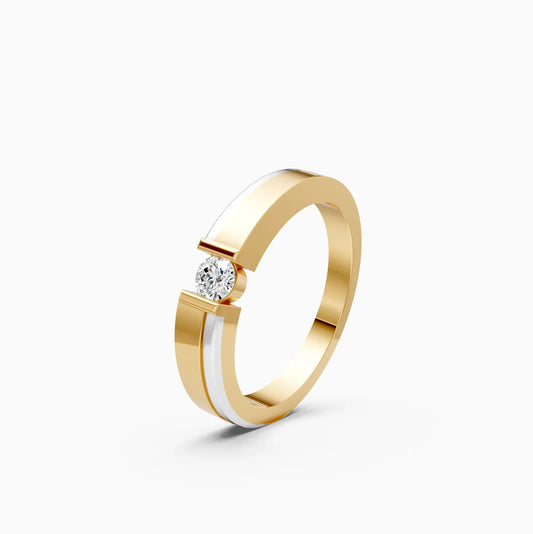 Forever One Round Diamond Tension Setting Ring