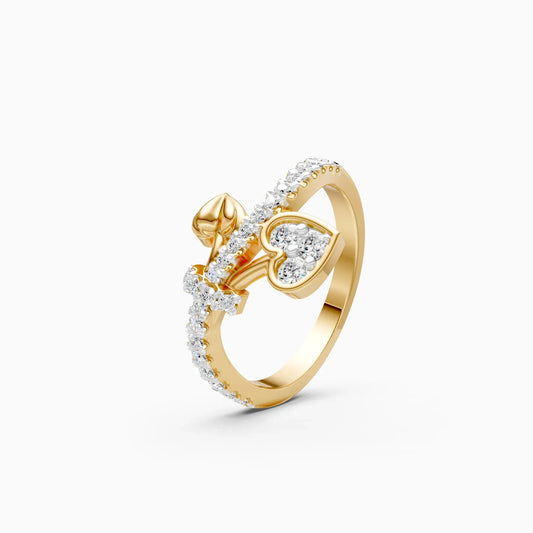 Eternal Bond Heart Diamond Ring