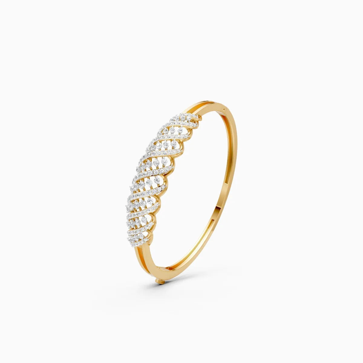 Boundless Curve Lab Grown Diamond Bracelet