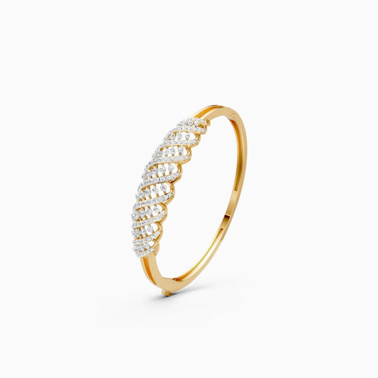 Boundless Curve Lab Grown Diamond Bracelet