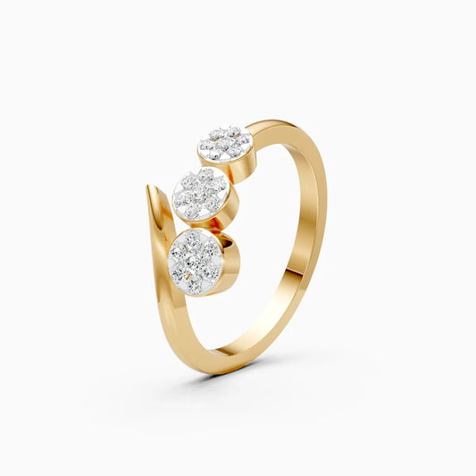 Minimal Grace Mini Style Diamond Ring
